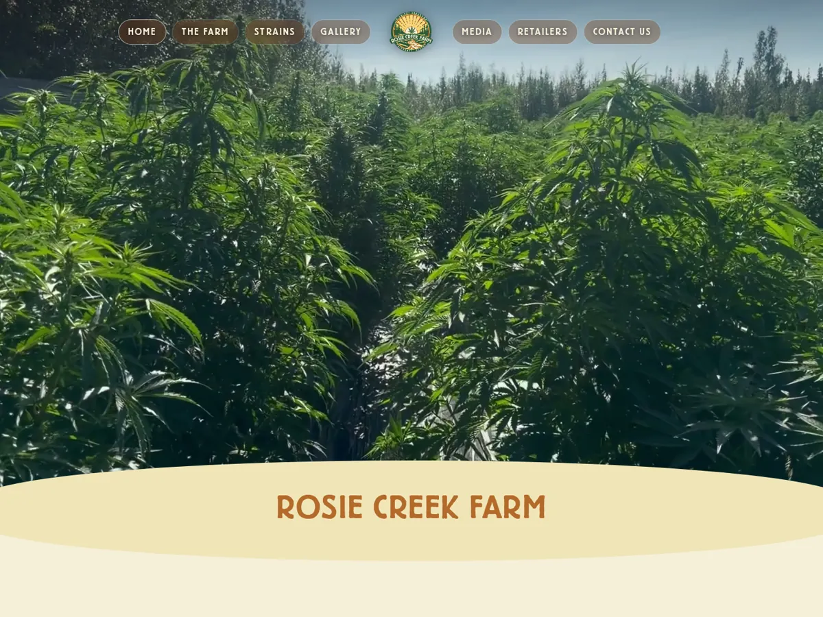 Rosie Creek Farm website
